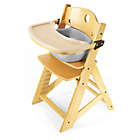 Alternate image 2 for Keekaroo&reg; Height Right High Chair Natural with Infant Insert and Tray