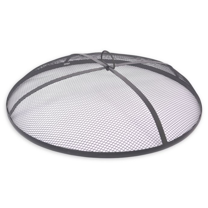 25-Inch Steel Mesh Fireplace Screen | Bed Bath & Beyond