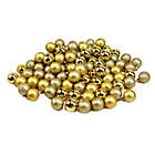 Alternate image 0 for 96-Count 4-Finish Christmas Ball Ornaments in Gold