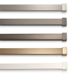 Cambria® Metro Curtain Rod Hardware