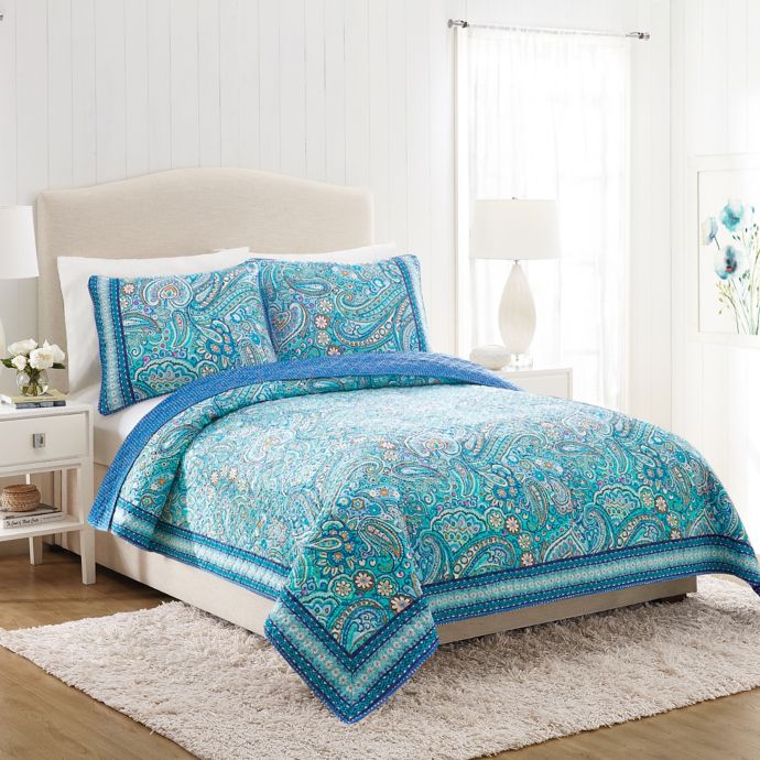 Vera Bradley Daisy Dot Paisley Quilt Bed Bath Beyond