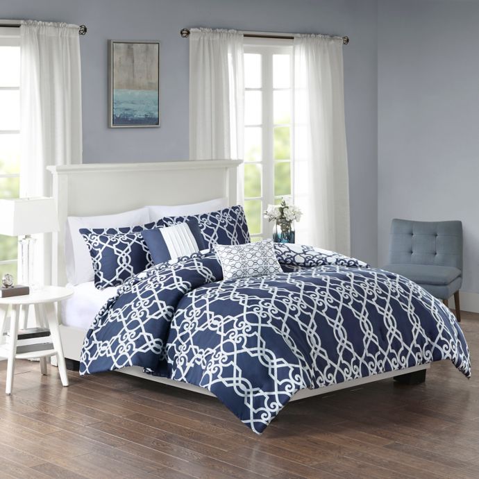 510 Designs Neptune Reversible King California King Comforter Set