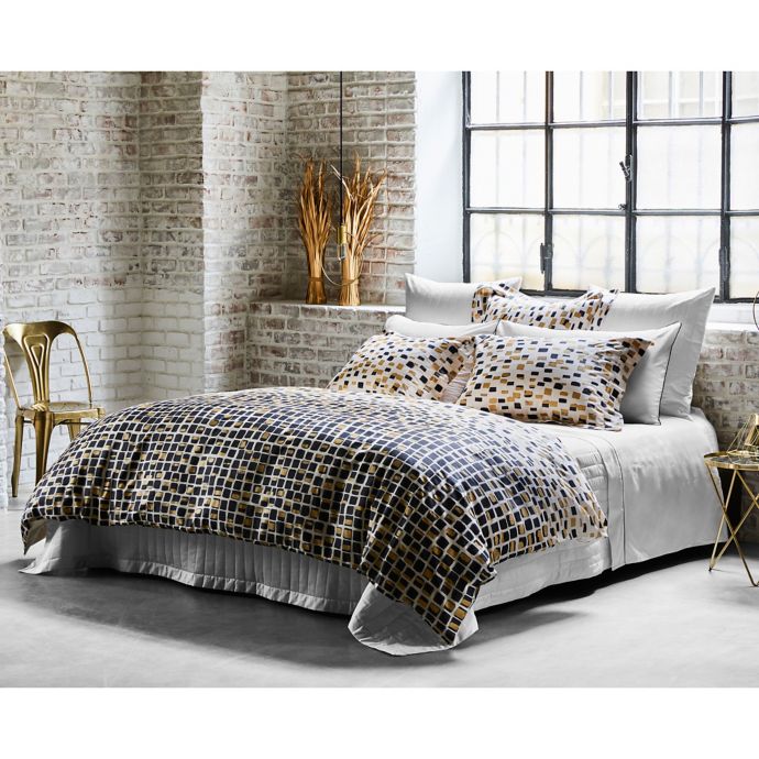 Frette At Home Mosaic Duvet Cover Bed Bath Beyond