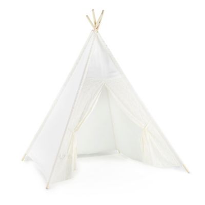 white lace teepee