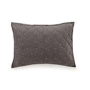 Ayesha Curry&trade; Cotton Velvet Standard Pillow Sham in Grey