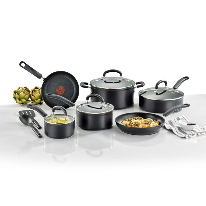 TFal® Titanium Advanced Nonstick Aluminum Cookware Collection in Black