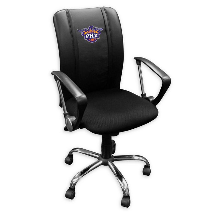 Nba Phoenix Suns Curve Task Chair In Black With Alternate Logo Bed Bath Beyond