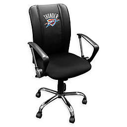 NBA Oklahoma City Thunder Curve Task Chair in Black