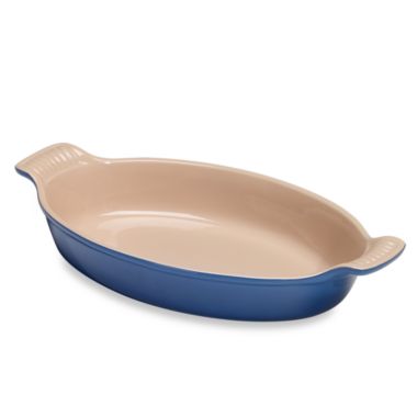 Le Creuset&reg; Heritage 1.7-Quart Au Gratin Dish in Marseille. View a larger version of this product image.