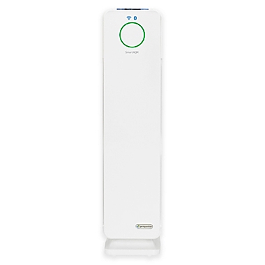 GermGuardian&reg; CDAP5500WSP Smart Air Purifier 28-Inch Tower with True HEPA Filter and UVC. View a larger version of this product image.