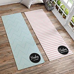Patterned Name Meaning Personalized Yoga Mat