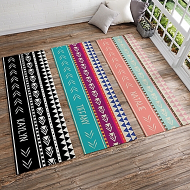 Bohemian Chic Personalized Yoga Mat. View a larger version of this product image.