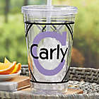 Alternate image 3 for Name Fun Personalized Acrylic Insulated Tumbler