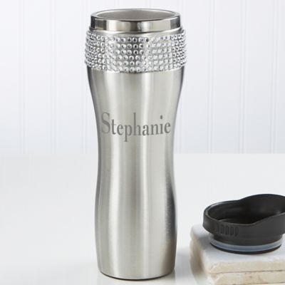 Glitz and Glam Personalized Tumbler with Name