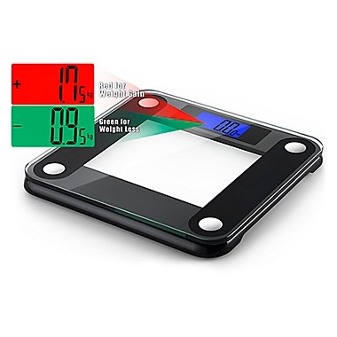 Ozeri&reg; Precision II 440 lb. Bath Scale in Black. View a larger version of this product image.