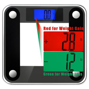 Ozeri&reg; Precision II 440 lb. Bath Scale in Black. View a larger version of this product image.