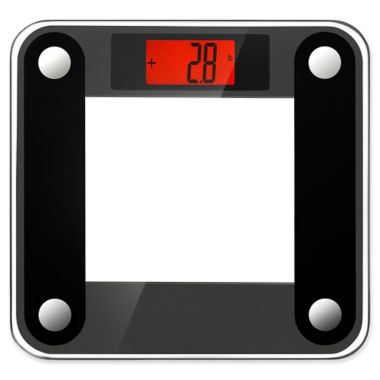 Ozeri&reg; Precision II 440 lb. Bath Scale in Black. View a larger version of this product image.