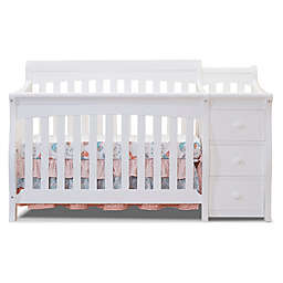 Sorelle Princeton Elite 4-in-1 Convertible Crib in White
