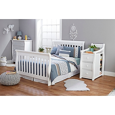 Sorelle Princeton Elite 4-in-1 Convertible Crib in White. View a larger version of this product image.