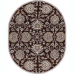 Surya Caesar Classic Floral Handcrafted Oval Area Rug
