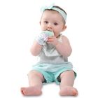 Alternate image 1 for Munch Baby Munch Mitt Teething Mitten in Mint Green