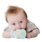 Alternate image 4 for Munch Baby Munch Mitt Teething Mitten in Mint Green