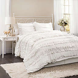 Lush D&eacute;cor Belle 3-Piece Twin XL Comforter Set in White