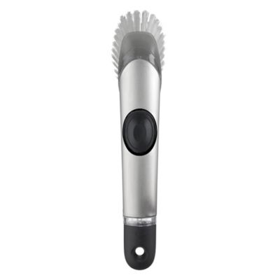 OXO SteeL&trade; Soap Squirting Dish Brush