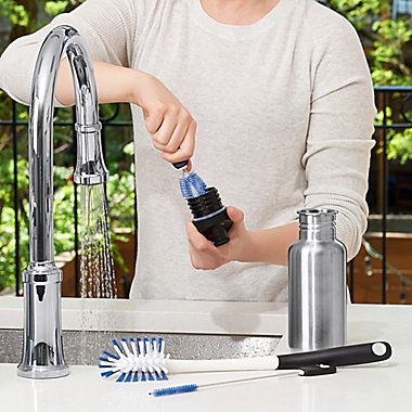OXO Good Grips&reg; Water Bottle Cleaning 3-Piece Set. View a larger version of this product image.