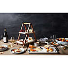 Alternate image 1 for Artisanal Kitchen Supply&reg; 4-Piece Cheese Knife Set with Faceted Marble Handles