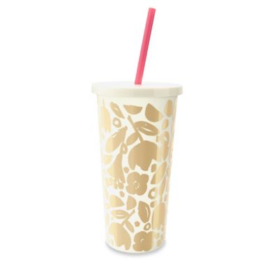 kate spade new york Golden Floral Tumbler. View a larger version of this product image.