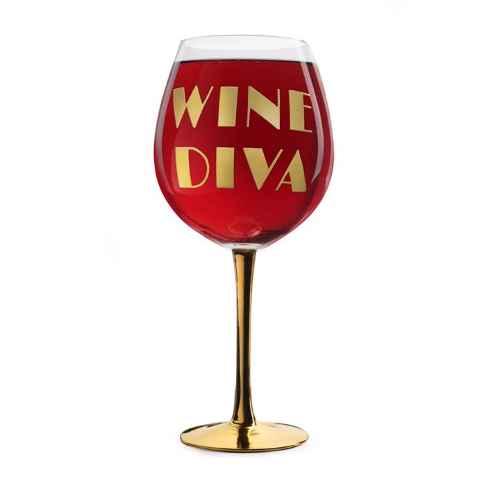 Xl Wine Diva Wine Glass Bed Bath And Beyond