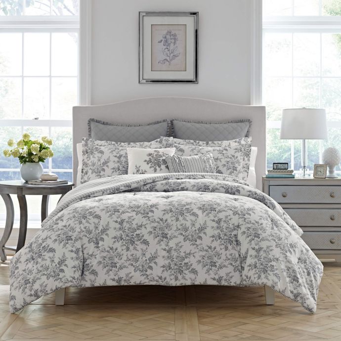 Laura Ashley Annalise Floral Duvet Set Bed Bath Beyond