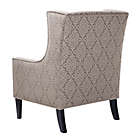 Alternate image 2 for Madison Park Barton Wing Chair in Taupe/Cream
