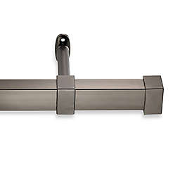 Cambria® Metro 144-Inch Single Curtain Rod in Matte Graphite