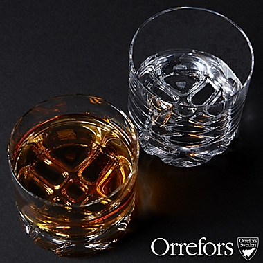 Orrefors 3-Piece Engraved Whiskey Decanter Set. View a larger version of this product image.