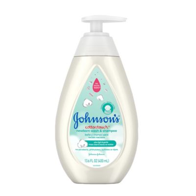 Johnson &amp; Johnson&reg; Cotton Touch 13.5 oz. Newborn Baby Wash and Shampoo