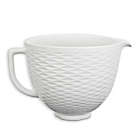 Alternate image 0 for KitchenAid&reg; 5-Quart Textured Ceramic Bowl in White