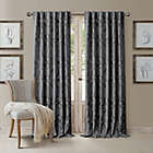 Alternate image 0 for Darla 108-Inch Rod Pocket/Back Tab Blackout Window Curtain Panel in Dark Grey