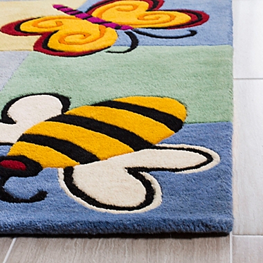 Safavieh Kids Garden Critters Multicolor Rug. View a larger version of this product image.