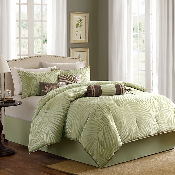 Home Garden Comforters Bedding Sets, Cal King Tropical Bedding