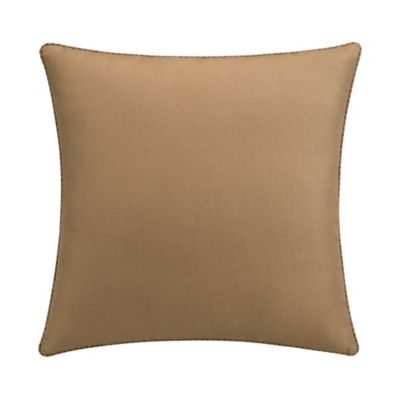 tan pillow shams