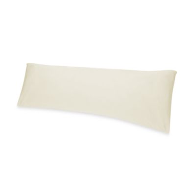 SHEEX® Body Pillow Cover in Creme | Bed 