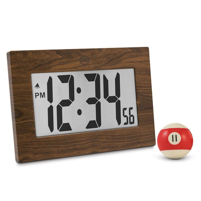 Large Digital Frame Clock Bed Bath Beyond