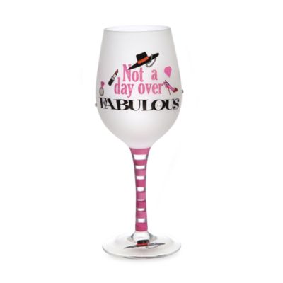 novelty wine glass