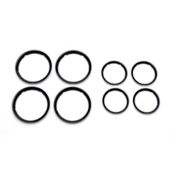 Bugaboo Fox Reflective Wheel Caps in Black