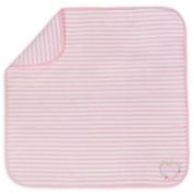 Gerber&reg; Striped &quot;Love&quot; Organic Cotton Blanket in Pink