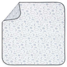 Gerber® Clouds and Stars Organic Cotton Blanket in Grey