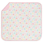 Gerber&reg; Flowers and Hearts Organic Cotton Blanket in Pink