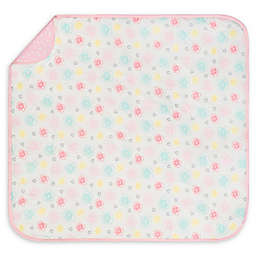 Gerber® Flowers and Hearts Organic Cotton Blanket in Pink